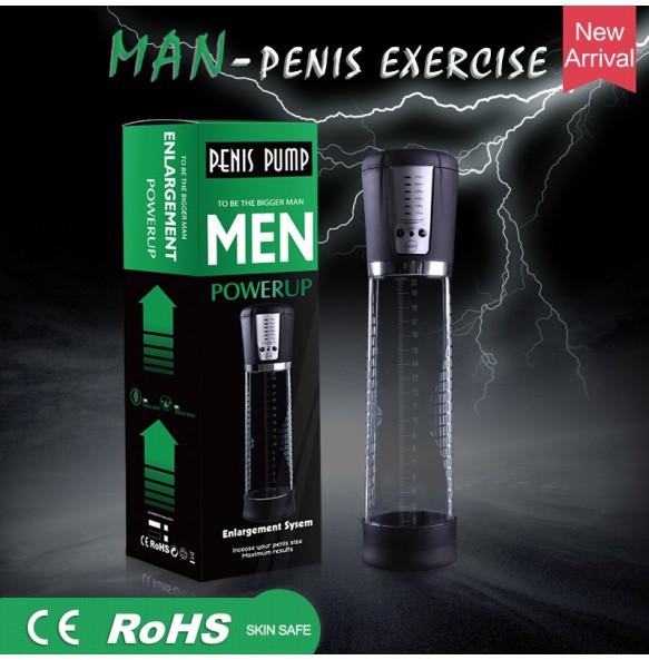 Electronic High-Vacuum Penis Pump - Penis Enlargement (Chargeable - LED Screen)